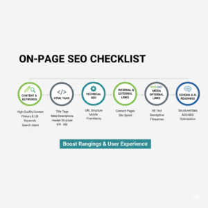 Infographic Image of On-Page SEO Checklist