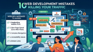 web development mistakes